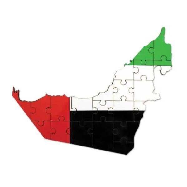 UAE Map Puzzle
