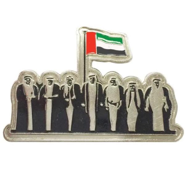 UAE Union Metal Badge