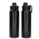 Vacuum double wall large mouth stainless steel water bottle