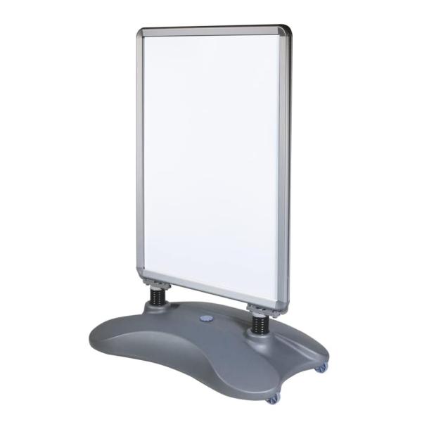 Double-Sided A-Board with Aluminium Profile & Water Base – 70 × 100 cm (with Wheels)