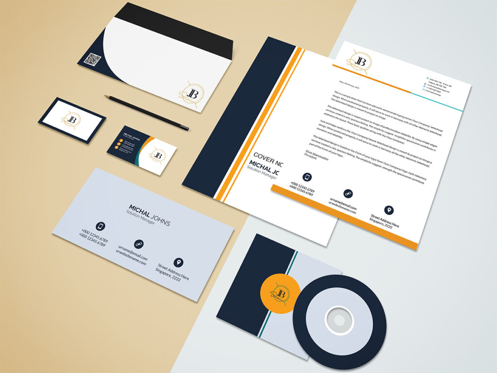 Stationary Branding - Indus Advertising LLC || One Stop Print Shop